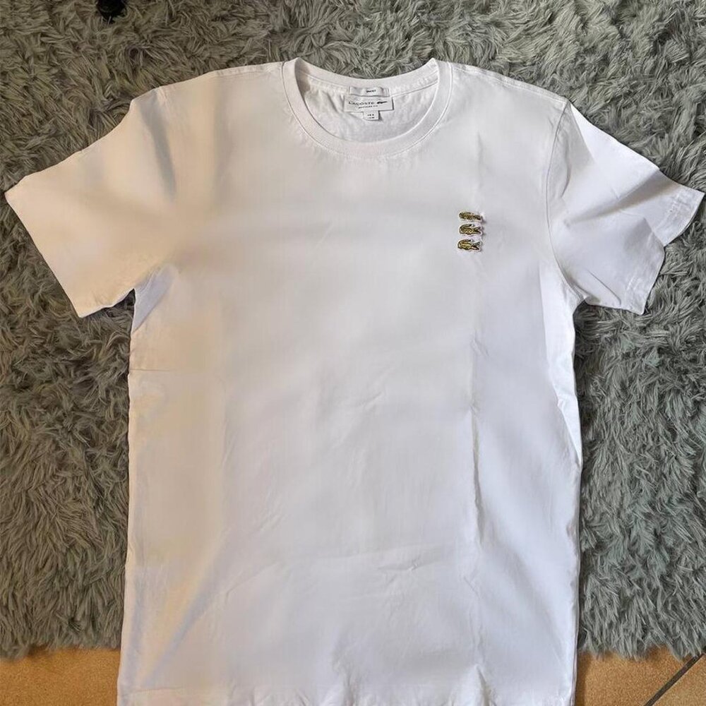 Lacoste Men's White T-shirt